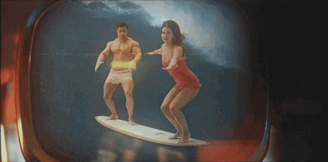 Surfing Flexing GIF - Surfing Flexing Ocean Wave GIFs