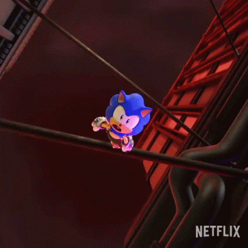 Falling Down Sonic The Hedgehog GIF - Falling Down Sonic The Hedgehog Sonic Prime GIFs