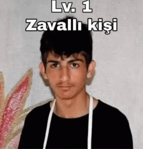 Zavallıkişi Lv1zavallı GIF - Zavallıkişi Lv1zavallı 1lv Zavalli Kisi GIFs