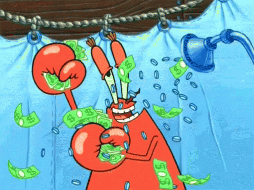 Rich GIF - Rich Spongebob Mr Krabs GIFs