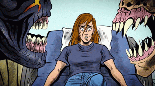 Fear Scared GIF - Fear Scared Monster GIFs