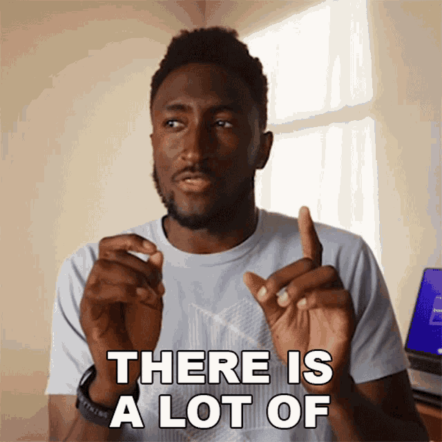 There Is A Lot Of Interesting Stuff Marques Brownlee GIF - There Is A Lot Of Interesting Stuff Marques Brownlee There Are Some Interesting Things GIFs