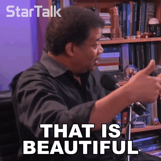 That Is Beautiful I Love That Neil Degrasse Tyson GIF