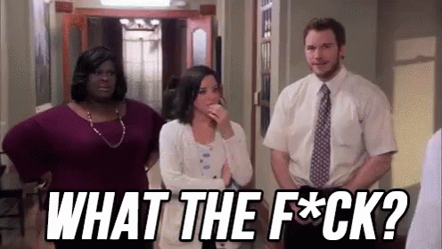 What The **** GIF - Parks And Rec Retta Wtf GIFs