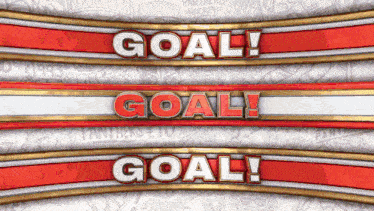 the word goal is on a white background