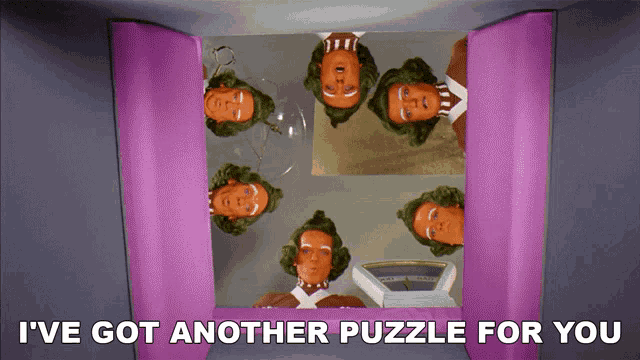 Ive Got Another Puzzle For You Willy Wonka And The Chocolate Factory GIF - Ive Got Another Puzzle For You Willy Wonka And The Chocolate Factory Ive Got A Enigma For You GIFs