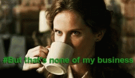Bex Mader GIF - Bex Mader None Of My Business GIFs
