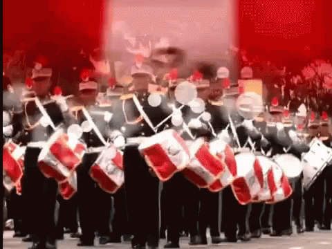Desfile Militar En Fiestas Patrias GIF - Fiestas Patrias Peru Desfile Militar GIFs