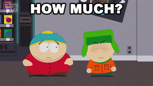 How Much Kyle Broflovski GIF - How Much Kyle Broflovski Eric Cartman GIFs