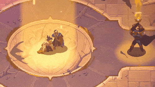 Helping To Evade The Attack Sylas GIF - Helping To Evade The Attack Sylas Garen GIFs