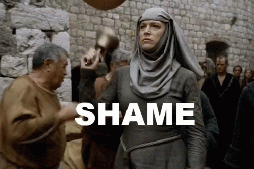 Shame Game Of Thrones GIF - Shame Game Of Thrones Huge Bell GIFs