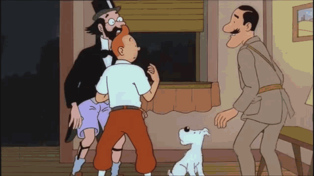 Philémon Siclone Tintin GIF - Philémon Siclone Tintin Danse GIFs