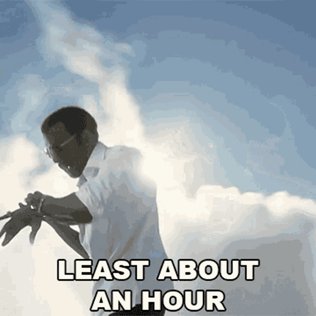 Least About An Hour Kanye West GIF - Least About An Hour Kanye West Touch The Sky Song GIFs