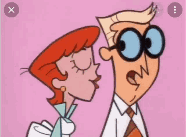 Dexters Lab Kiss GIF - Dexters Lab Kiss Dexters Lab Kiss GIFs