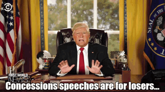 Donald Trump Concession GIF - Donald Trump Concession Loser GIFs