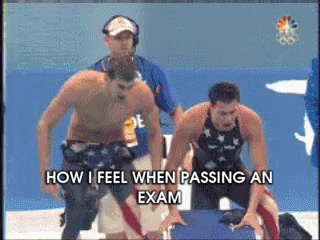 How I Feel When Passing An Exam GIF - Michael Phelps Super GIFs