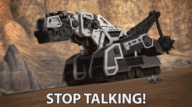 Stop Talking D Structs GIF - Stop Talking D Structs Dinotrux GIFs