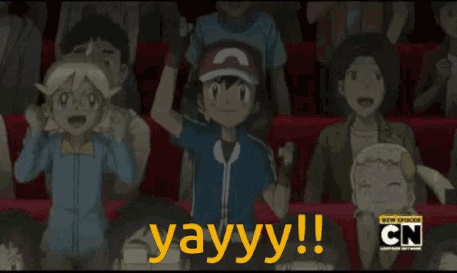 Pokemon Yay Ash And Bonnie GIF
