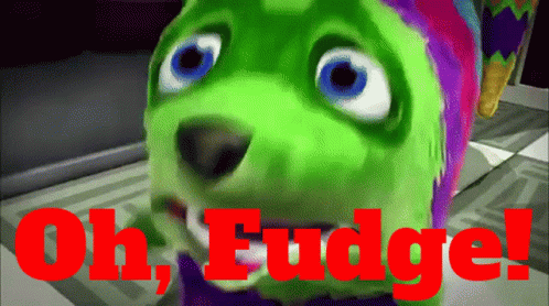 Viva Pinata Fergy Fudgehog GIF - Viva Pinata Fergy Fudgehog Oh Fudge GIFs