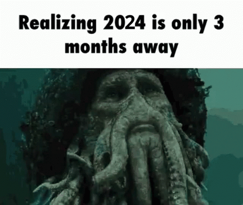 2024 Is 3 Months Away Falling GIF - 2024 Is 3 Months Away 2024 3 Months Away GIFs