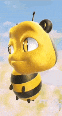 Bee Rizz Bee Eyebrow GIF - Bee Rizz Bee Eyebrow Bee Kiss GIFs