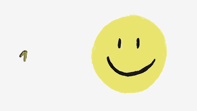 a yellow smiley face with the words well done written below it