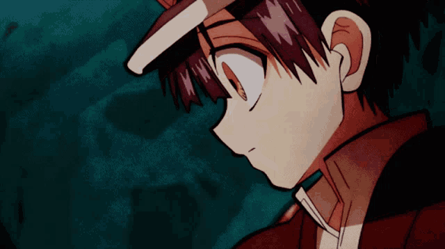 a close up of a cartoon character with a hat
