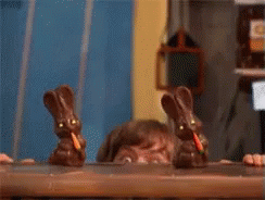 Easter Chocolate GIF - Easter Happyeaster Easterbunny GIFs