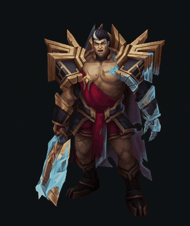 a pixel art of a man holding a sword and shield