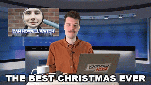 The Best Christmas Ever Benedict Townsend GIF - The Best Christmas Ever Benedict Townsend Youtuber News GIFs