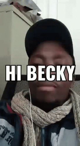 Bafe Becky GIF - Bafe Becky Hi Becky GIFs