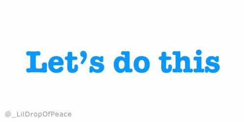 Lets Do This Uplifting GIF - Lets Do This Uplifting Yes We Can GIFs