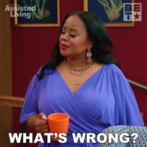 Whats Wrong Leah GIF - Whats Wrong Leah Assisted Living GIFs