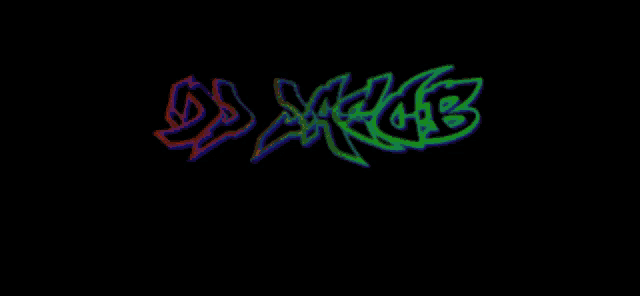a black background with the word xkb in yellow