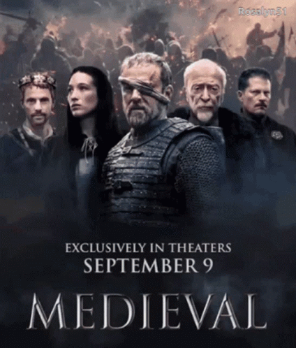 Matthew Goode Medieval Movie2022 GIF - Matthew Goode Medieval Movie2022 Michael Caine GIFs