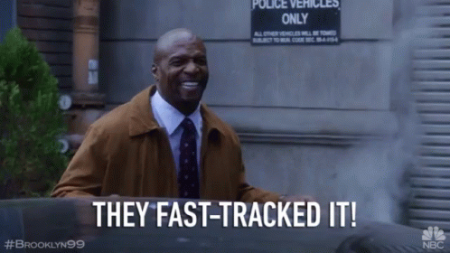 Fast Tracked Fast Pace GIF - Fast Tracked Fast Pace Annoyed GIFs