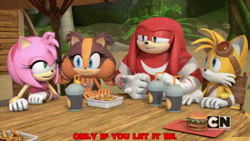 Sonic Knuckles GIF - Sonic Knuckles Only If You Let It Be GIFs
