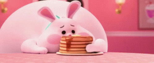 Pancakes Bunny GIF