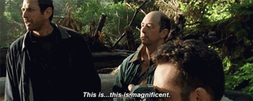 Jurassic Park Ian Malcolm GIF - Jurassic Park Ian Malcolm This Is Magnificent GIFs