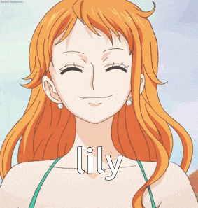 a picture of a girl with the name lily written on her chest