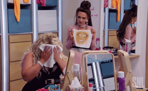 Clean Makeup Wipe GIF - Clean Makeup Wipe Wash Face GIFs