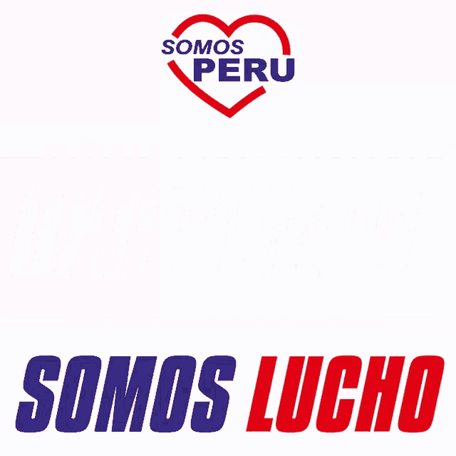a red sign that says daniel alcides carrion somos lucha