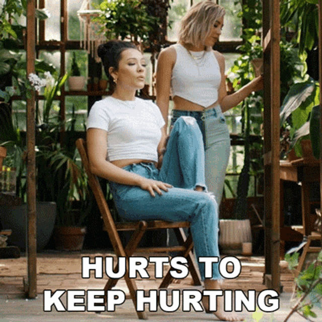Hurts To Keep Hurting Maddie And Tae GIF - Hurts To Keep Hurting Maddie And Tae Watching Love Leave Song GIFs