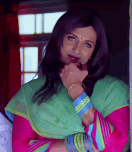 Ritesh Deshmukh Ritesh As Girl GIF - Ritesh Deshmukh Ritesh As Girl Boy As Girl GIFs