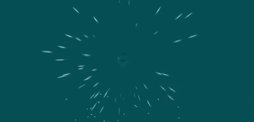 a shark is swimming in the ocean with its mouth wide open