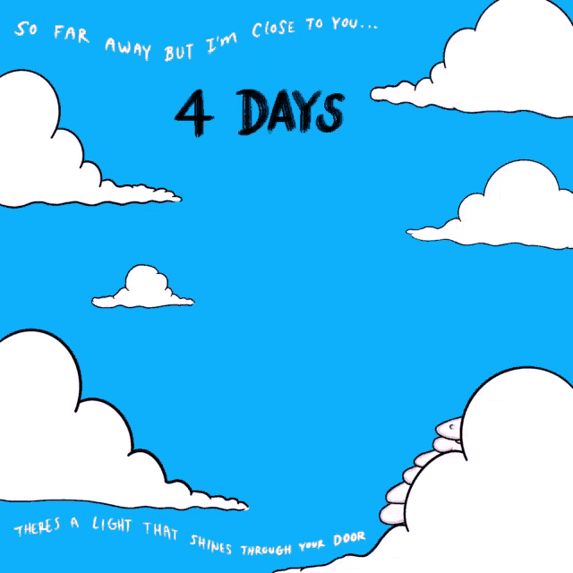 a cartoon of a guitar with wings and the words " so far away but i 'm close to you " below it