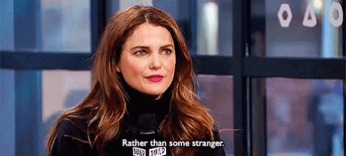 Keri Russell Rather Than Some Stranger GIF - Keri Russell Rather Than Some Stranger GIFs