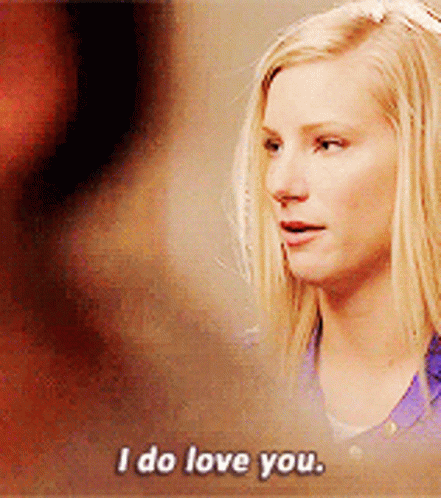 Glee Brittany Pierce GIF - Glee Brittany Pierce I Do Love You GIFs
