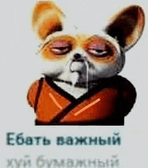a dog with a cigarette in its mouth is wearing a kimono and sleeping .