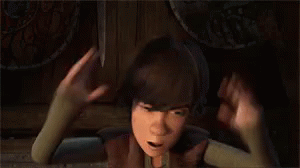 Meltdown GIF - How To Train Your Dragon Hiccup Horrendous Haddock Melt Down GIFs